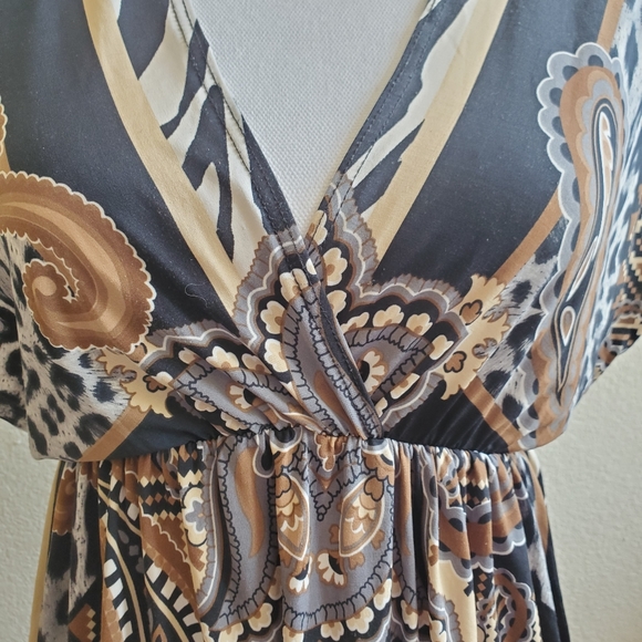 Animal Print Dress/Tunic - Picture 2 of 7